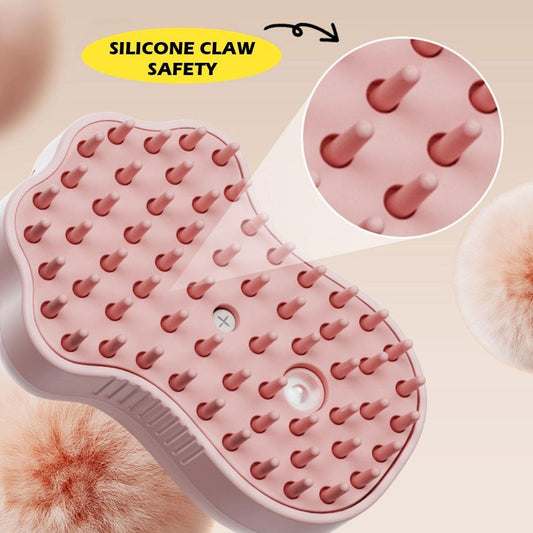 Spazzola interattiva per gatti con pulizia profonda