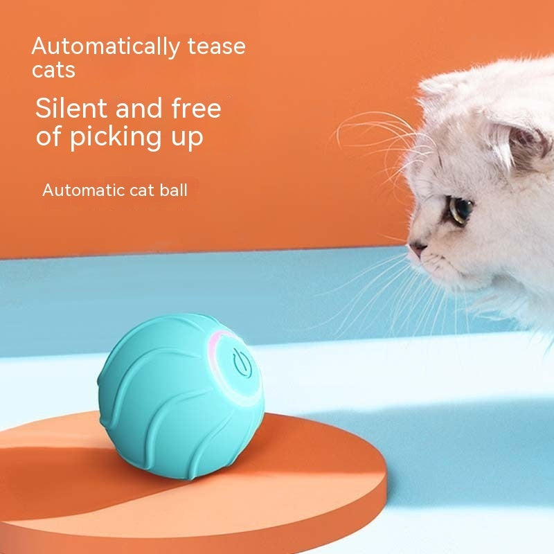 Pallina interattiva automatica per gatti